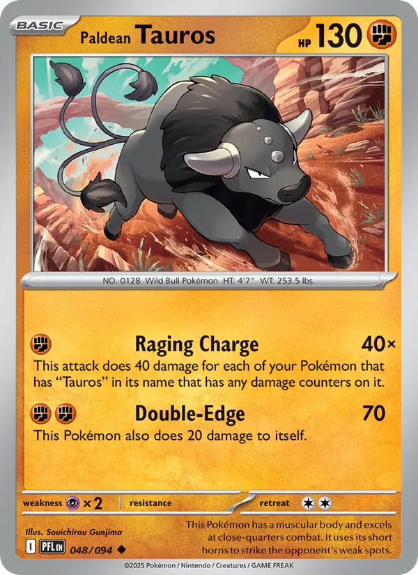 Paldean Tauros