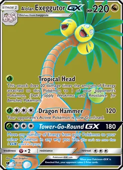 Alolan Exeggutor GX
