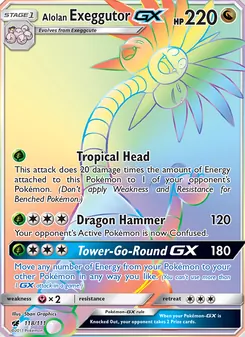 Alolan Exeggutor GX
