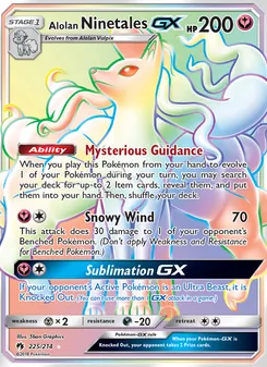 Alolan Ninetales GX