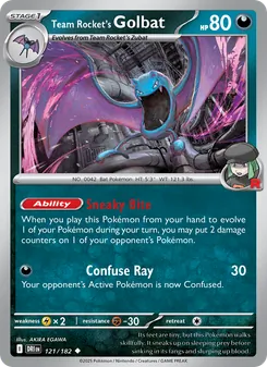Team Rocket's Golbat