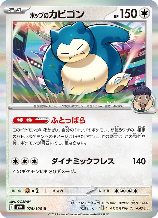 Hop's Snorlax