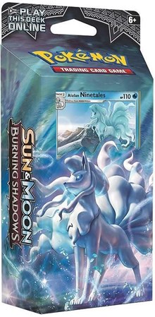 Burning Shadows: Alolan Ninetales Coin (Luminous Frost Theme Deck)