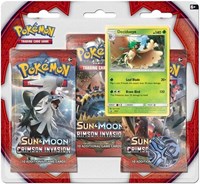 Crimson Invasion: Decidueye 3-Pack Blister