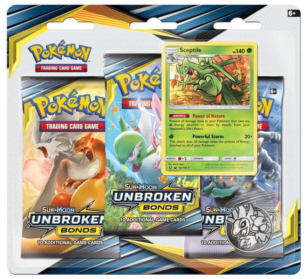 Unbroken Bonds: Sceptile 3-Pack Blister