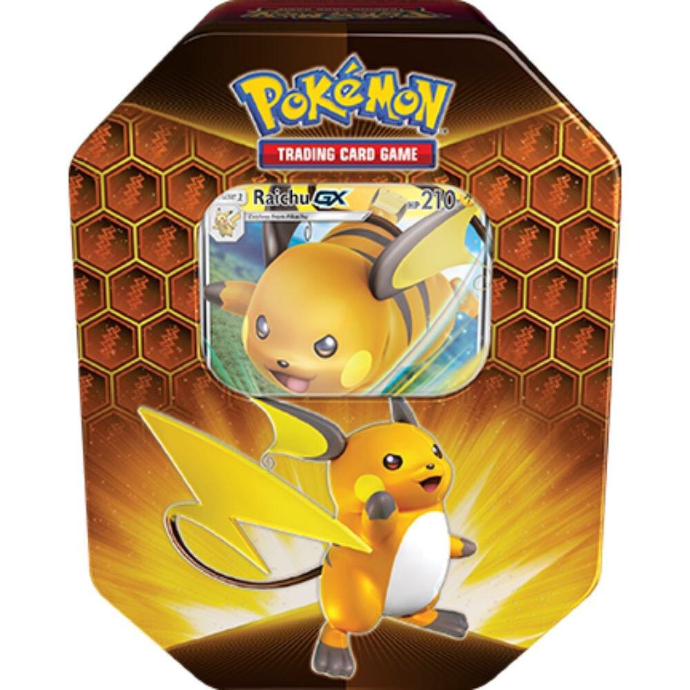 Hidden Fates: Raichu GX Tin