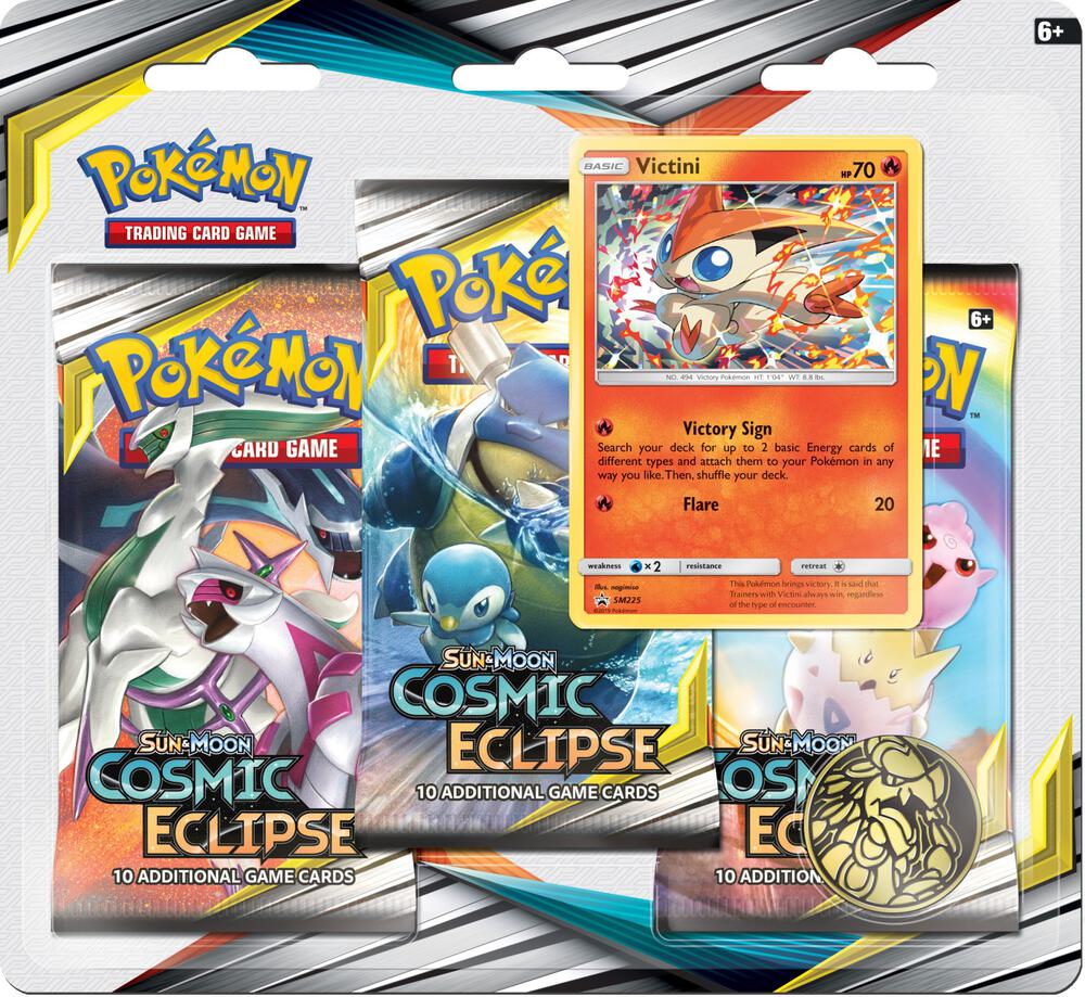 Cosmic Eclipse: Victini 3-Pack Blister
