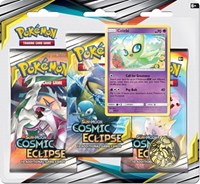 Cosmic Eclipse: Celebi 3-Pack Blister