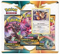 Darkness Ablaze: Eevee 3-Pack Blister