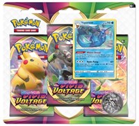 Vivid Voltage: Vaporeon 3-Pack Blister