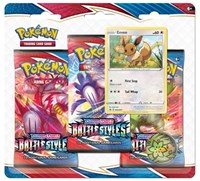 Battle Styles: Eevee 3-Pack Blister