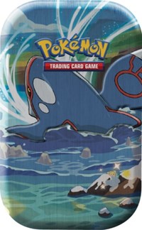 Empty Shining Fates Mini Tins: Kyogre Tin
