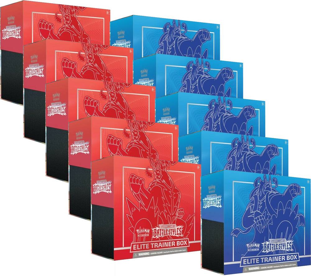 Battle Styles 10 Elite Trainer Box Case