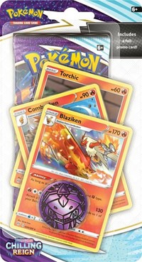 Chilling Reign: Blaziken Premium Checklane Blister