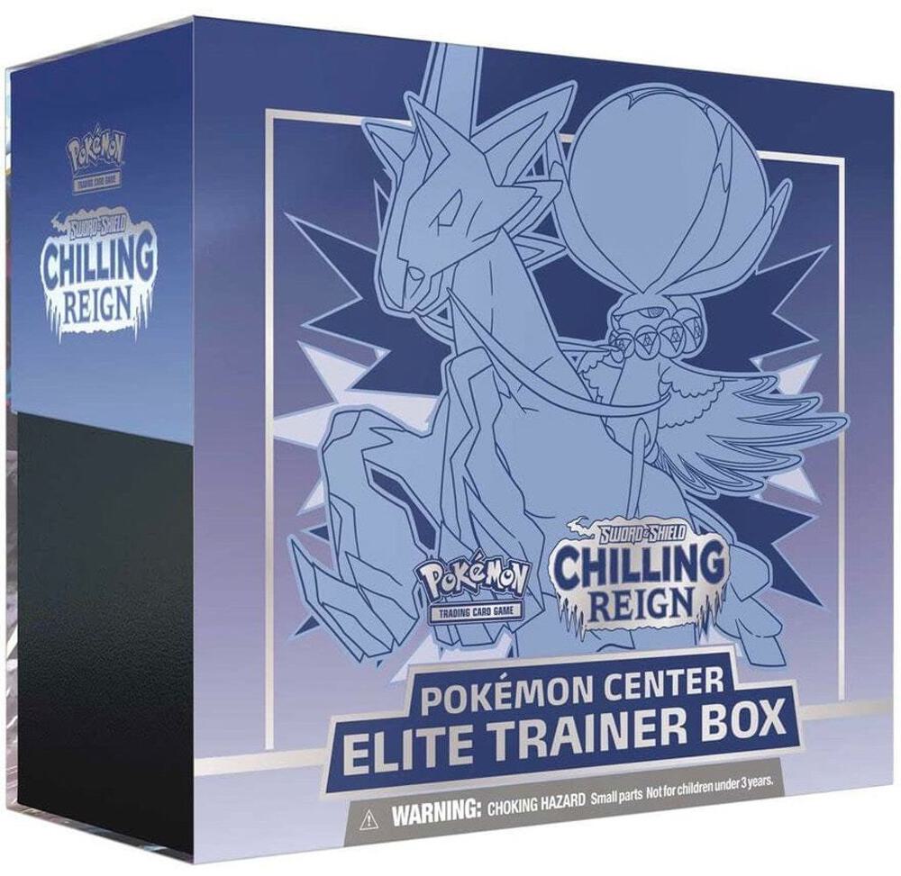 Chilling Reign: Pokémon Center Ice Rider Calyrex Elite Trainer Box