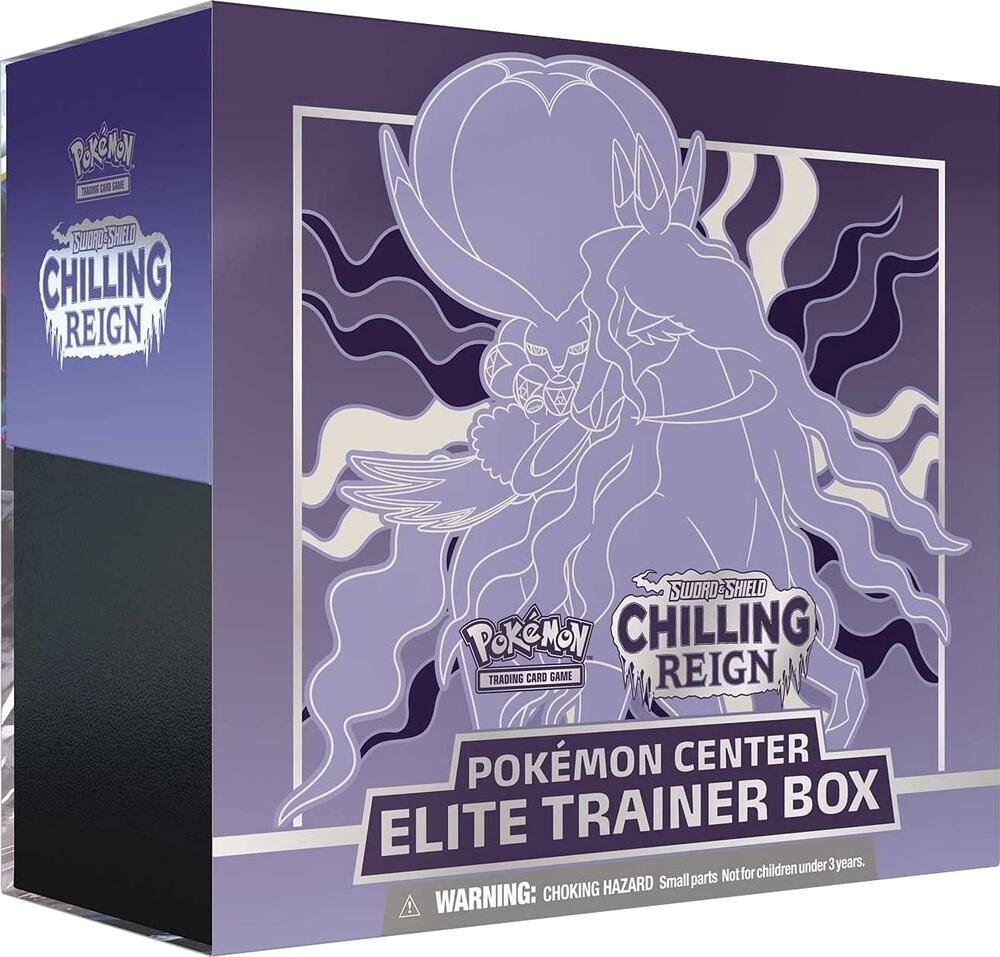 Chilling Reign: Pokémon Center Shadow Rider Calyrex Elite Trainer Box