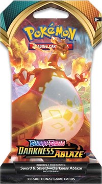 Darkness Ablaze Sleeved Booster