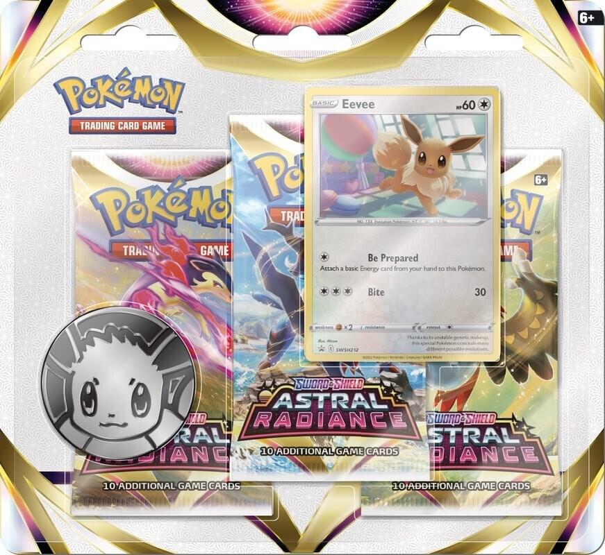 Astral Radiance: Eevee 3-Pack Blister