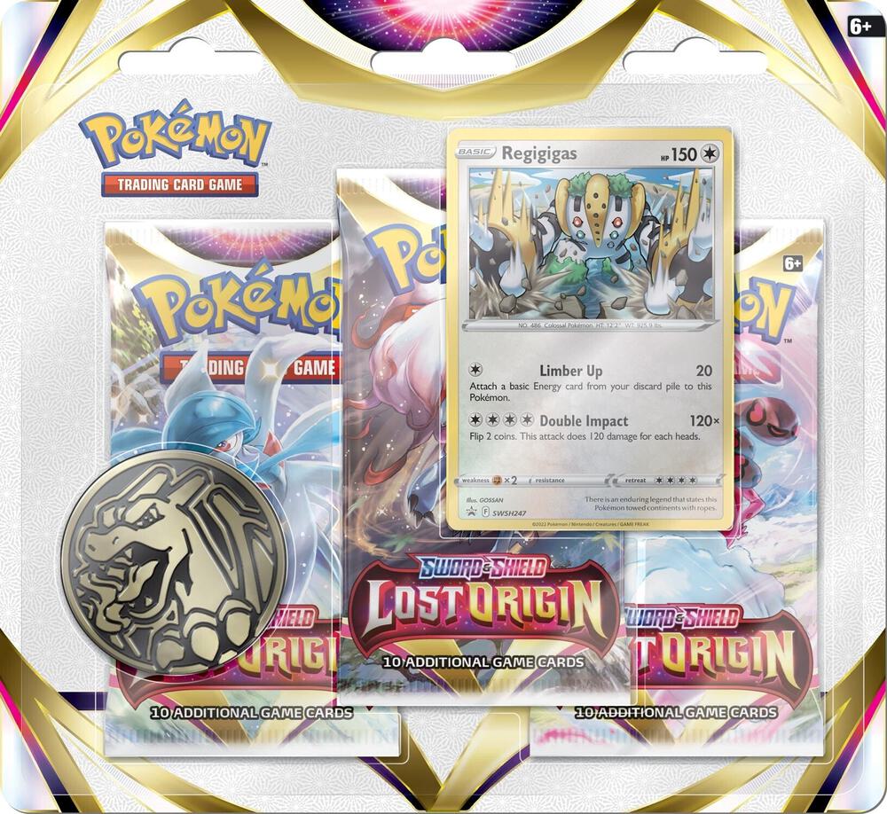Lost Origin: Regigigas 3-Pack Blister
