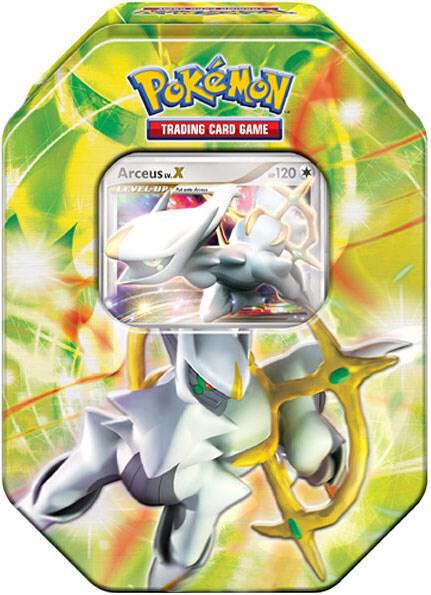 Arceus Collector's Tins: Arceus LV.X Tin (Green)