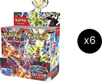 Obsidian Flames 6 Booster Box Case