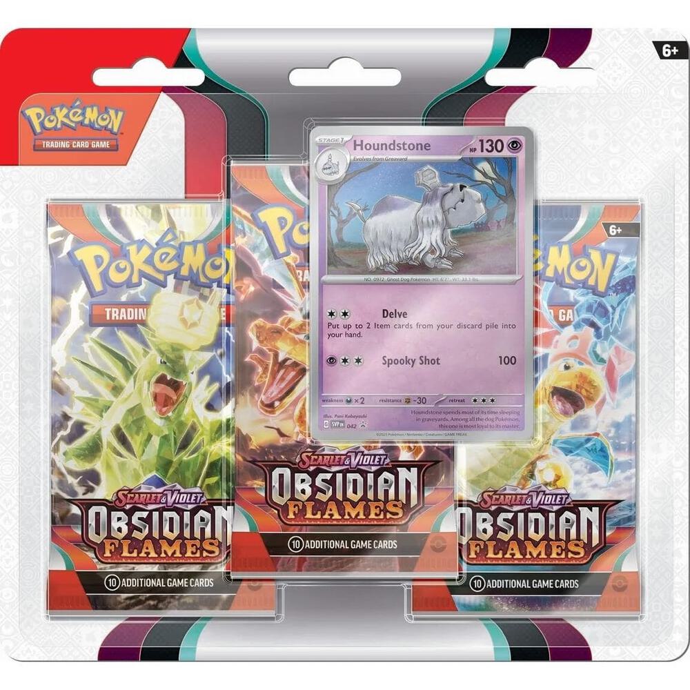 Obsidian Flames: Houndstone 3-Pack Blister