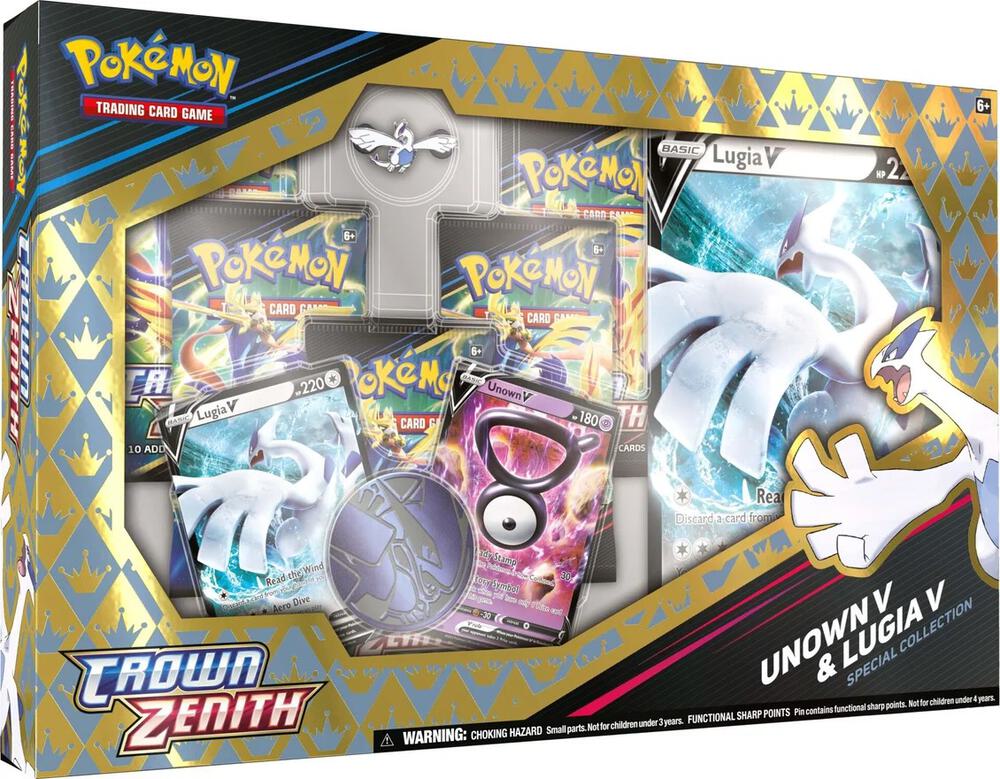 Crown Zenith: Unown V & Lugia V Special Collection
