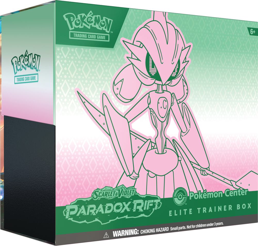 Paradox Rift Iron Valiant Pokémon Center Elite Trainer Box