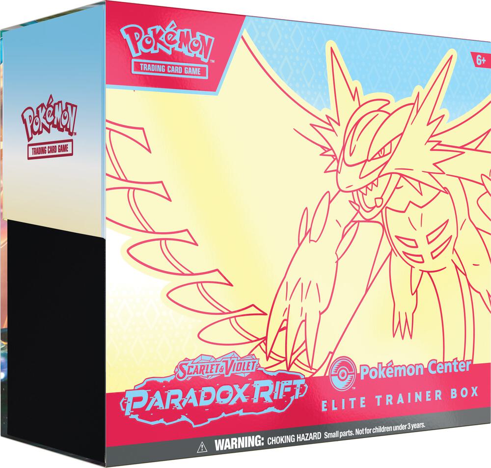 Paradox Rift Roaring Moon Pokémon Center Elite Trainer Box