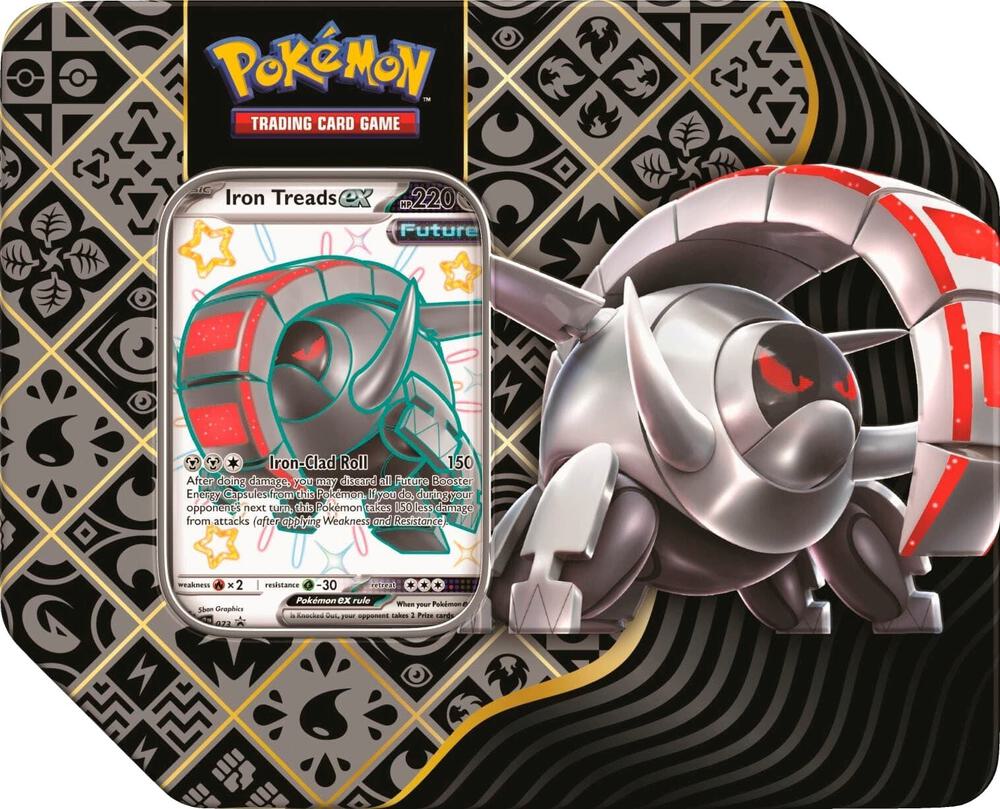 Paldean Fates: Iron Treads ex Tin (US Version)