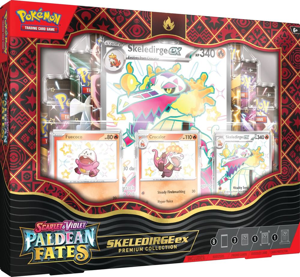 Paldean Fates: Skeledirge ex Premium Collection