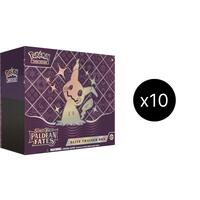 Paldean Fates 10 Elite Trainer Box Case