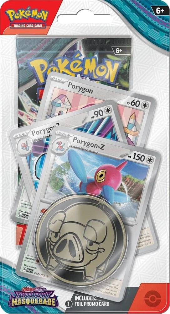 Twilight Masquerade: Porygon-Z Premium Checklane Blister