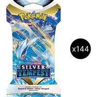 Silver Tempest 24 Sleeved Booster Case