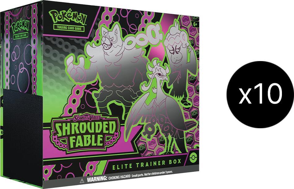 Shrouded Fable 10 Elite Trainer Box Case