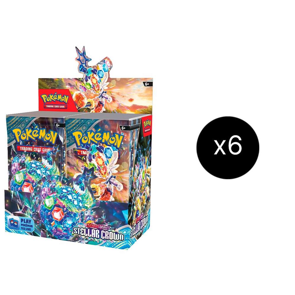 Stellar Crown 6 Booster Box Case