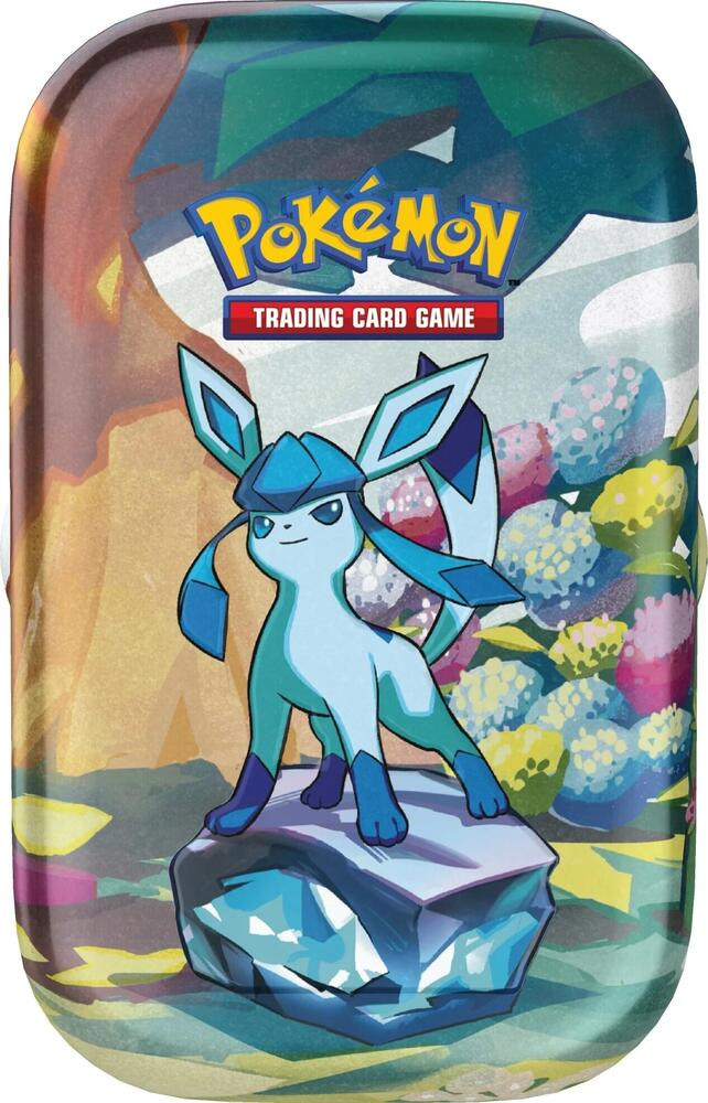 Prismatic Evolutions: Glaceon Mini Tin