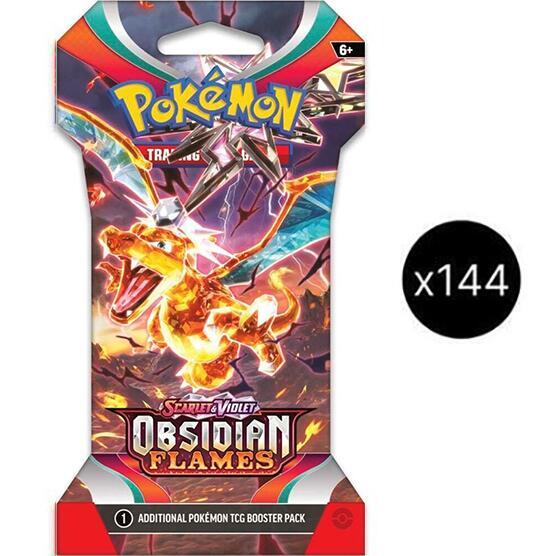 Obsidian Flames 24 Sleeved Booster Case