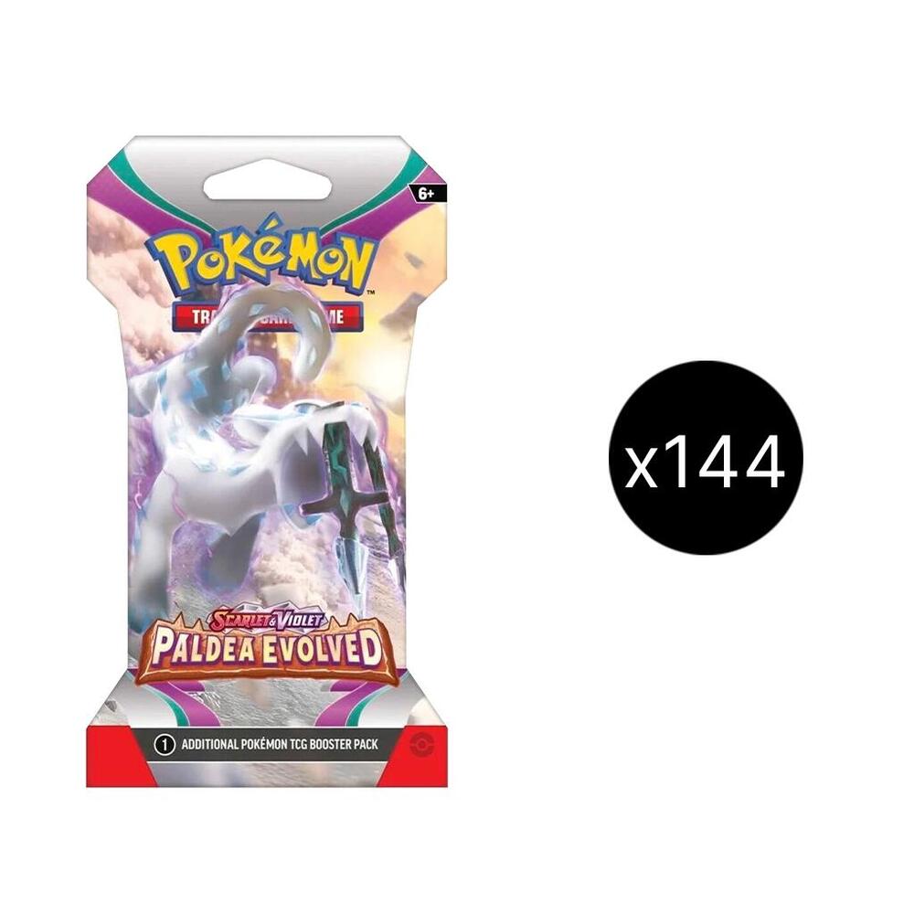 Paldea Evolved 24 Sleeved Booster Case