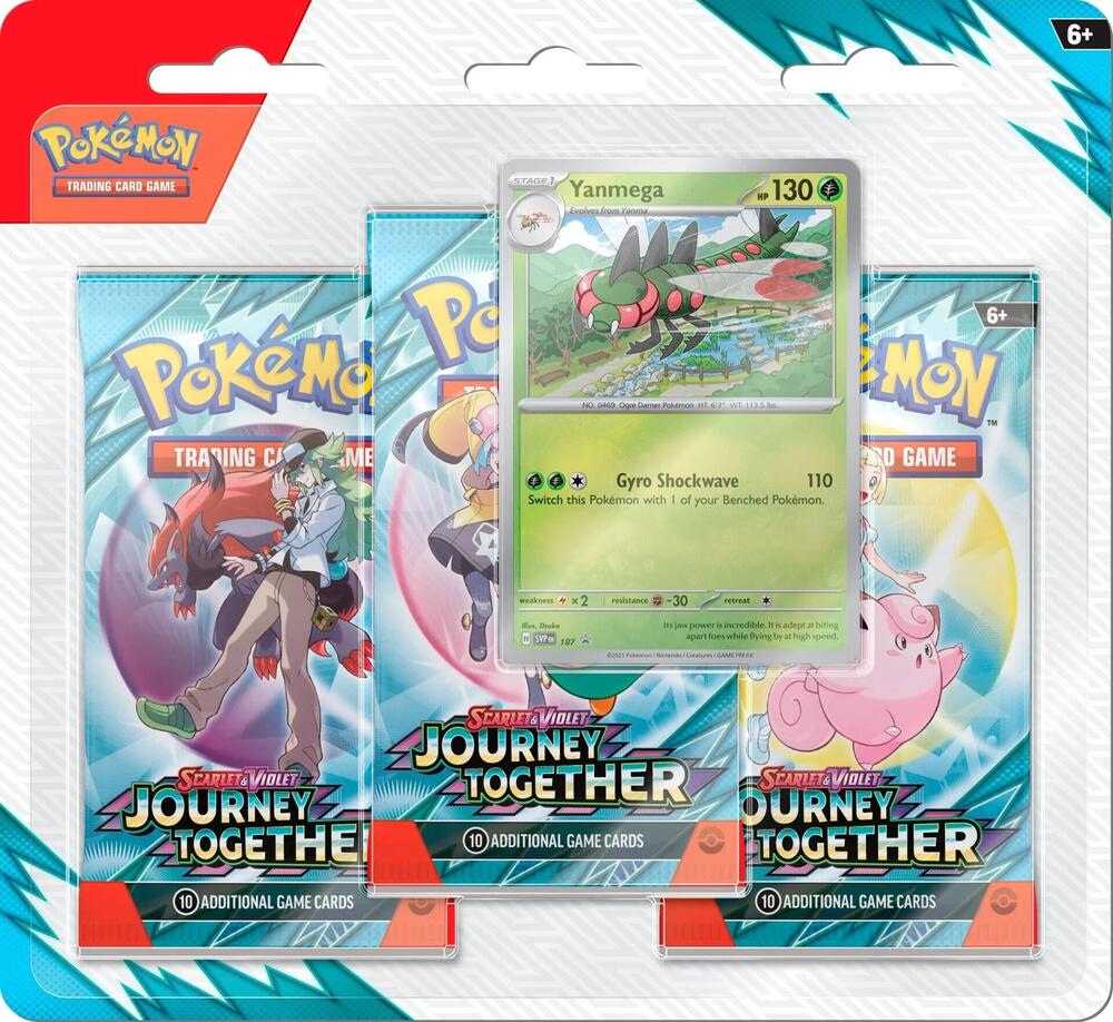 Journey Together: Yanmega 3-Pack Blister