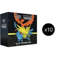 Hidden Fates 10 Elite Trainer Box Case