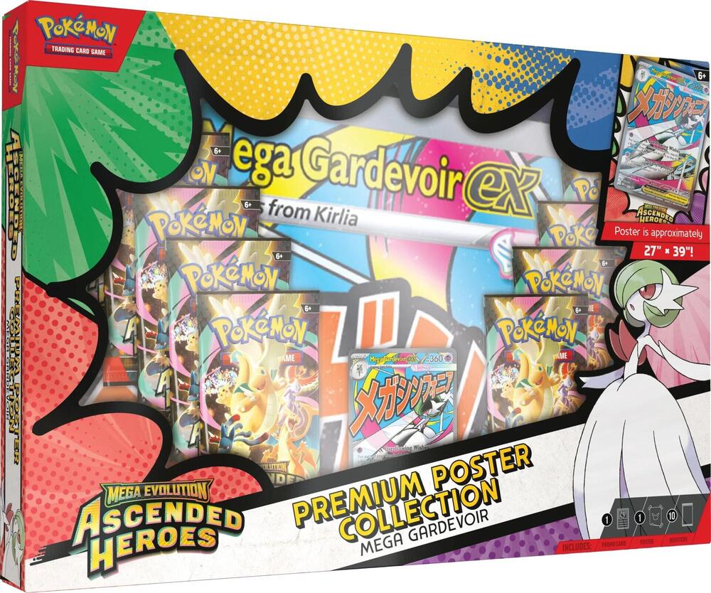 Ascended Heroes: Mega Gardevoir Premium Poster Collection