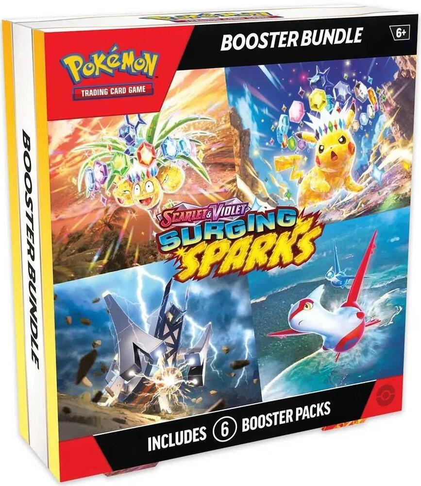 Surging Sparks Booster Bundle Pokémon Center Version