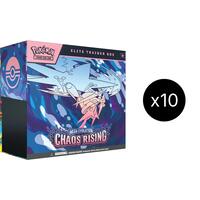 Chaos Rising 10 Elite Trainer Box Case