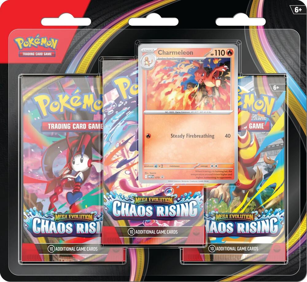 Chaos Rising: Charmeleon 3-Pack Blister
