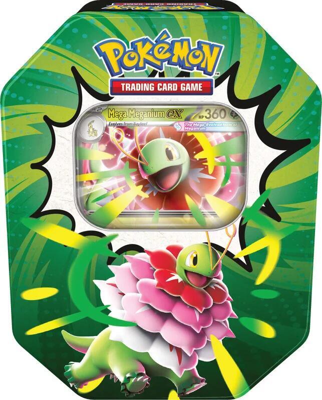 Ascended Heroes Tins: Mega Meganium ex Tin