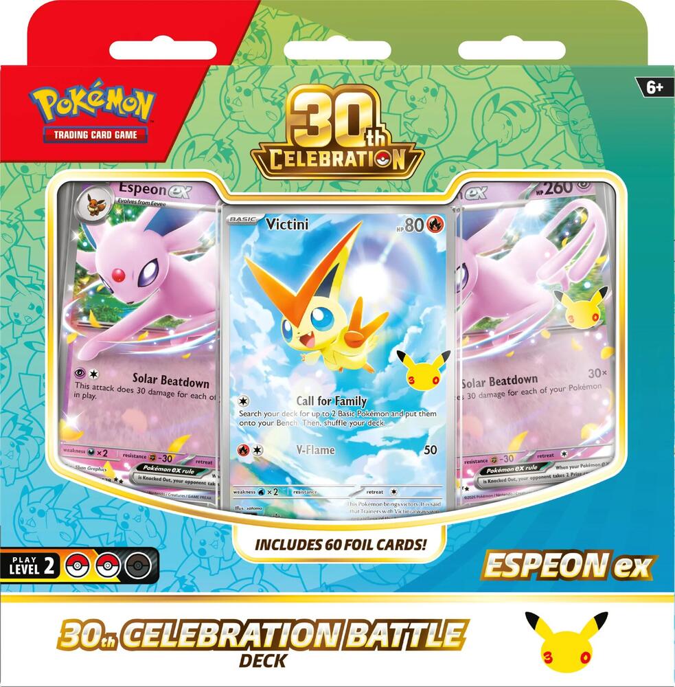 30th Celebration: Espeon ex Battle Deck