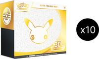 30th Celebration 10 Elite Trainer Box Case